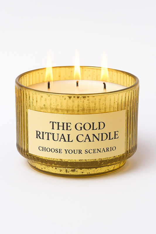 Gold Ritual Candle